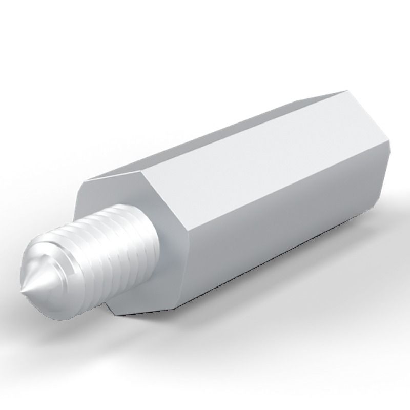 Self-tapping spacer M4 Zinc-plated steel