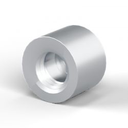 Entretoise ronde filetée femelle/femelle acier zingué M5 - Ø8 mm