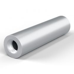 Entretoise ronde filetée femelle/femelle acier zingué M6 - Ø10 mm