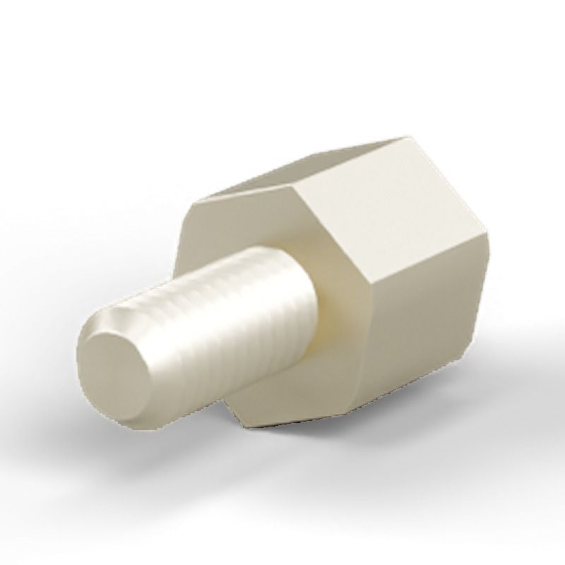 Male/female spacer M3 Zinc-plated steel