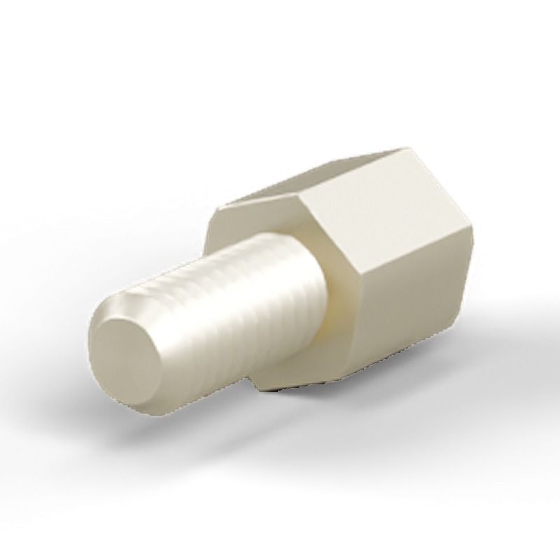 Male/female spacer UNC4-40 Zinc-plated steel