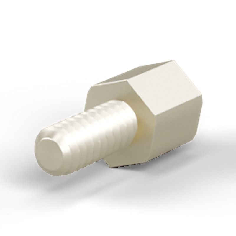 Male/female spacer UNC4-40 Zinc-plated steel