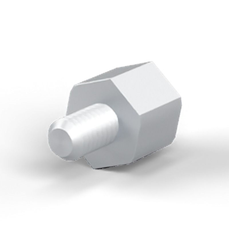 Male/female spacer M2.5 Zinc-plated steel