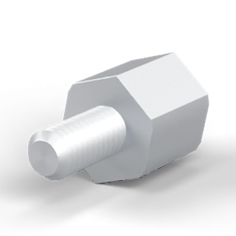 Male/female spacer M3 Zinc-plated steel