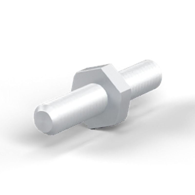 Male/male spacer M3 Zinc-plated steel