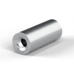 Entretoise ronde filetée femelle/femelle aluminium M2 - Ø4 mm