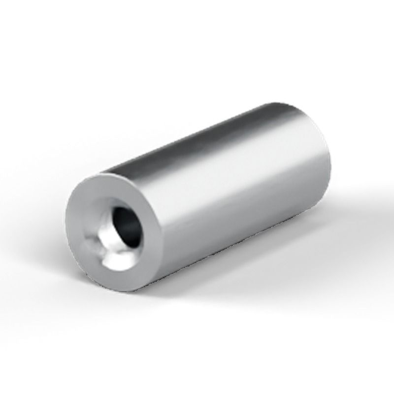 Female/female spacer M2 Aluminium