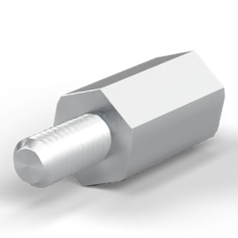 Male/female spacer M3 Aluminium