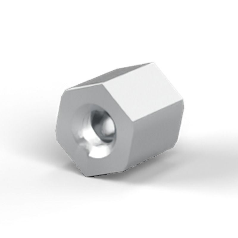 Female/female spacer M2.5 Stainless steel