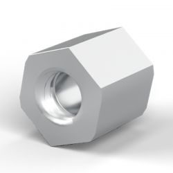 Entretoise hexagonale filetée femelle/femelle acier inoxydable M6 - 10 mm sur plats