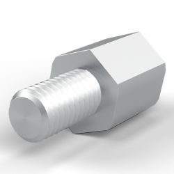 Entretoise hexagonale filetée mâle/femelle acier inoxydable M8 - 13 mm sur plats