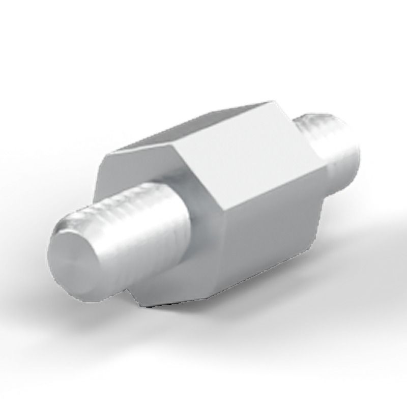 Male/male spacer M4 Stainless steel