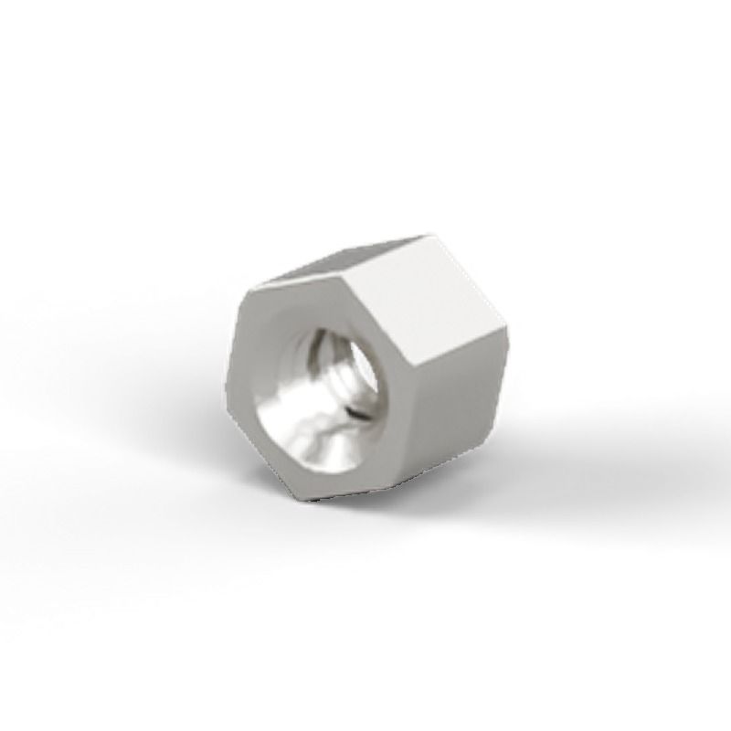 Female/female spacer M2.5 Nickel-plated brass