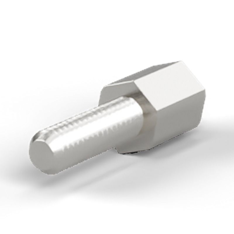 Male/female spacer UNC4-40 Nickel-plated brass