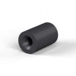 Entretoise ronde filetée femelle/femelle plastique polyamide renforcé M2 - Ø4 mm