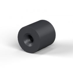 Entretoise ronde filetée femelle/femelle plastique polyamide renforcé M2 - Ø5 mm