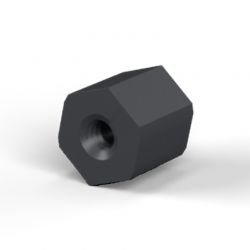 Entretoise hexagonale filetée femelle/femelle plastique polyamide renforcé M2 - 5 mm sur plats