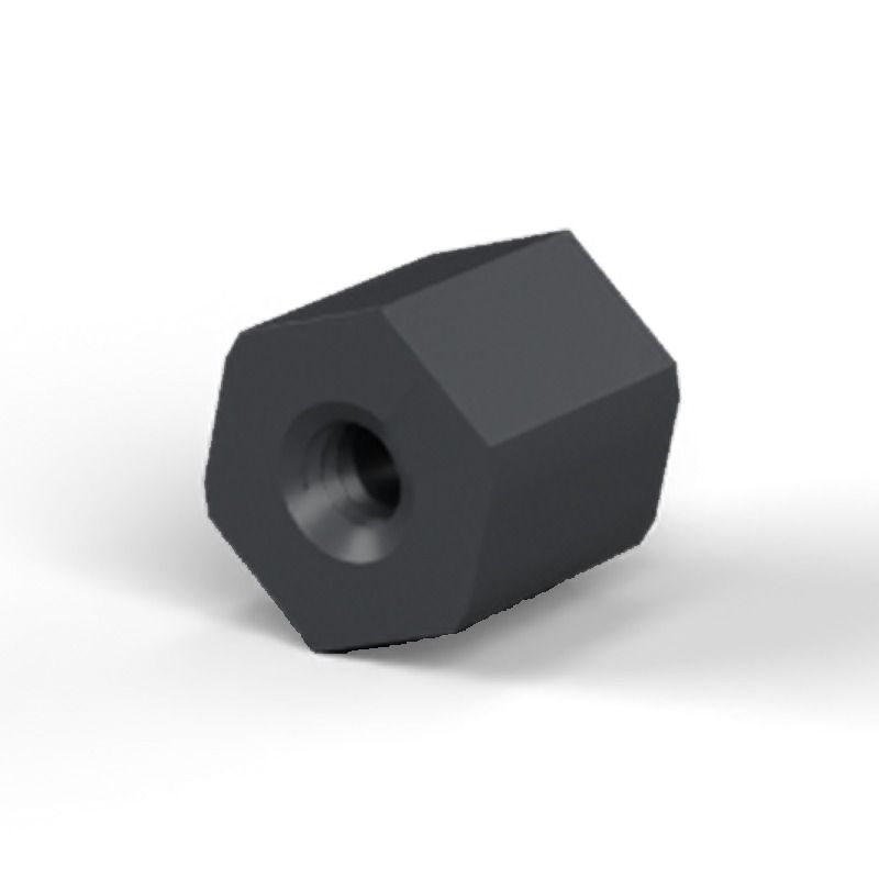 Female/female spacer M2 Plastic PA6