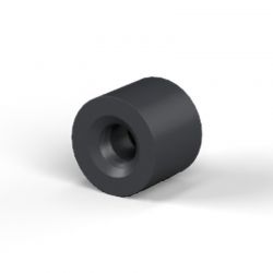 Entretoise ronde filetée femelle/femelle plastique polyamide renforcé M2.5 - Ø5 mm