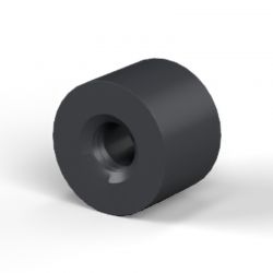 Entretoise ronde filetée femelle/femelle plastique polyamide renforcé M3 - Ø7 mm
