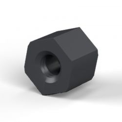 Entretoise hexagonale filetée femelle/femelle plastique polyamide renforcé M3 - 6 mm sur plats