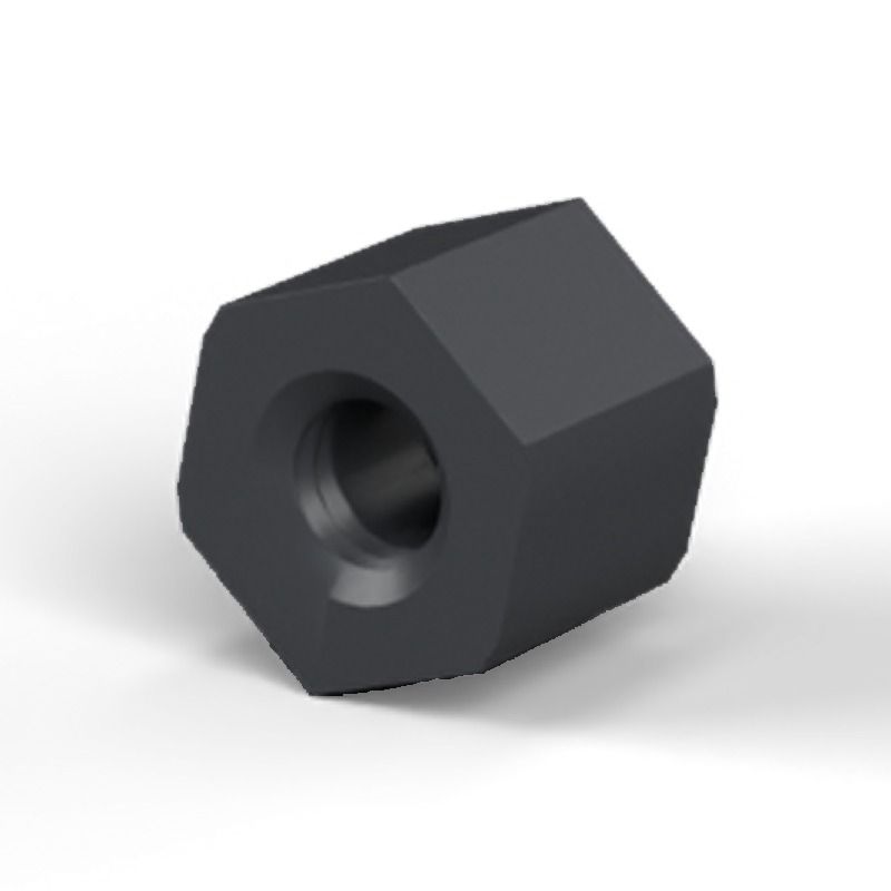 Female/female spacer M3 Plastic PA6