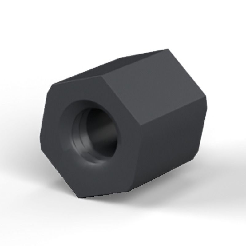 Female/female spacer M4 Plastic PA6