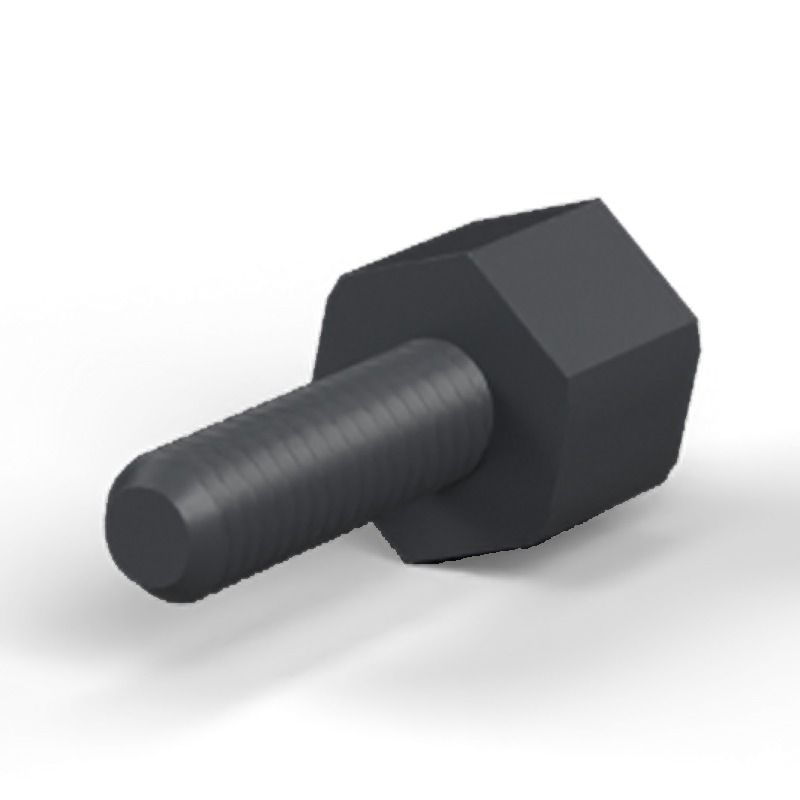 Male/female spacer M2.5 Plastic PA6.6