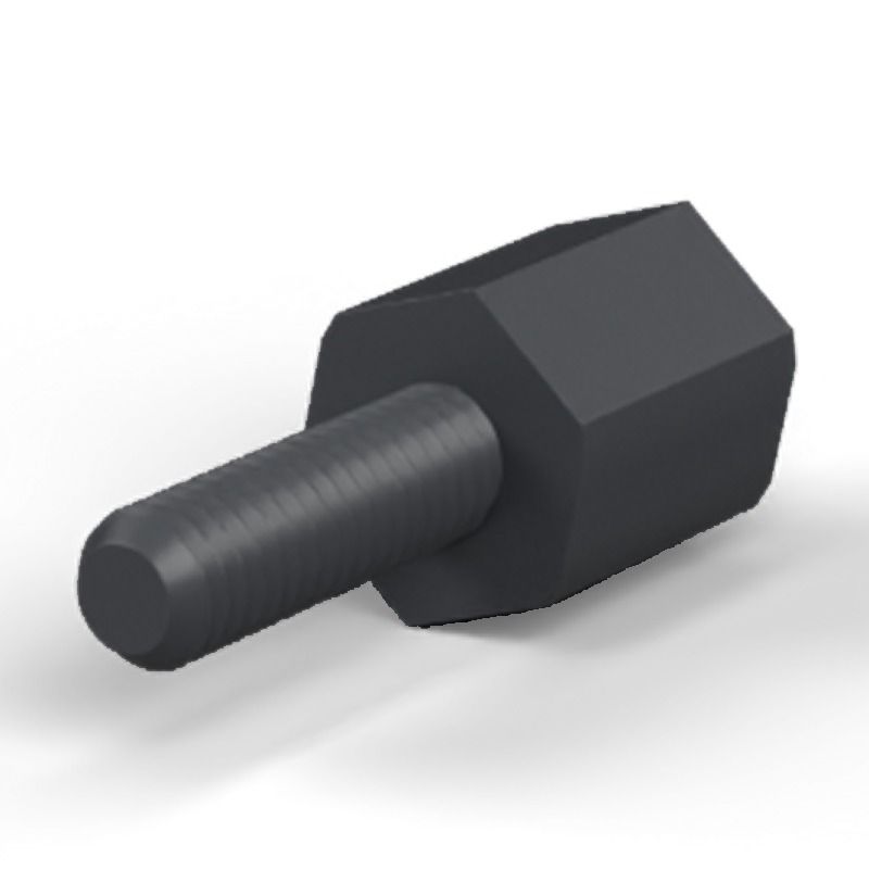 Male/female spacer M3 Plastic PA6.6