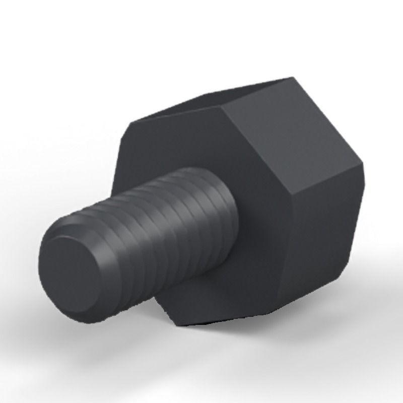 Male/female spacer M4 Plastic PA6.6