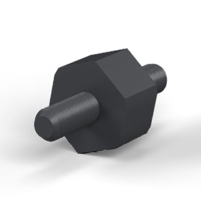 Male/male spacer M3 Plastic PA6.6
