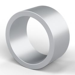 Entretoise lisse acier zingué Ø16,4x20mm pour vis M16