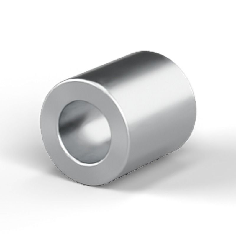 Plain spacer for M2 screw Aluminium