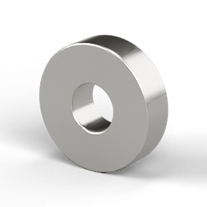 Plain spacer for M2.5 screw Nickel-plated brass