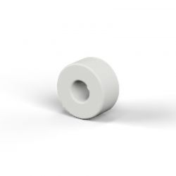 Entretoise lisse plastique polyamide PA6 Ø1,2x3,2mm pour vis M1,6