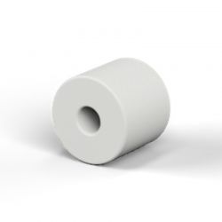 Entretoise lisse plastique polyamide PA6 Ø1,2x4mm pour vis M1,6