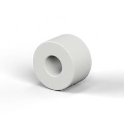 Entretoise lisse plastique polyamide PA6 Ø1,6x4mm pour vis M1,6