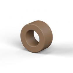 Entretoise lisse plastique polyamide renforcé Ø2,2x4mm pour vis M1,6