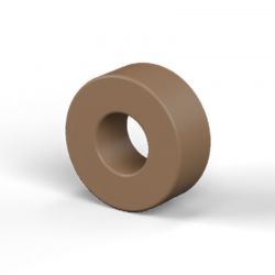 Entretoise lisse plastique polyamide renforcé Ø2,2x5mm pour vis M1,6