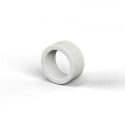 Entretoise lisse plastique polyamide PA6 Ø2,3x3,2mm pour vis M2