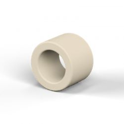 Entretoise lisse plastique polyacétal POM Ø2,6x4mm pour vis M2