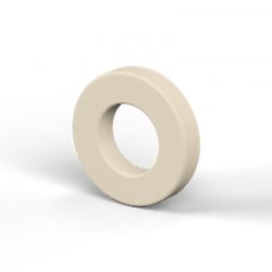 Entretoise lisse plastique polyacétal POM Ø2,6x5mm pour vis M2