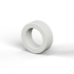 Entretoise lisse plastique polyamide PA6 Ø2,7x4,2mm pour vis M2,5