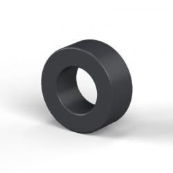 Entretoise lisse plastique polyamide renforcé Ø2,7x5mm pour vis M2,5