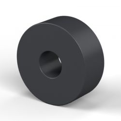 Entretoise lisse plastique polyamide renforcé Ø3,2x10mm pour vis M3