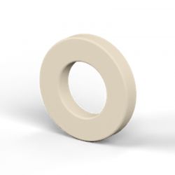 Entretoise lisse plastique polyamide PA6.6 Ø3,2x6mm pour vis M3