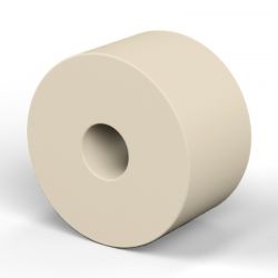 Entretoise lisse plastique polyacétal POM Ø3,4x12mm pour vis M3
