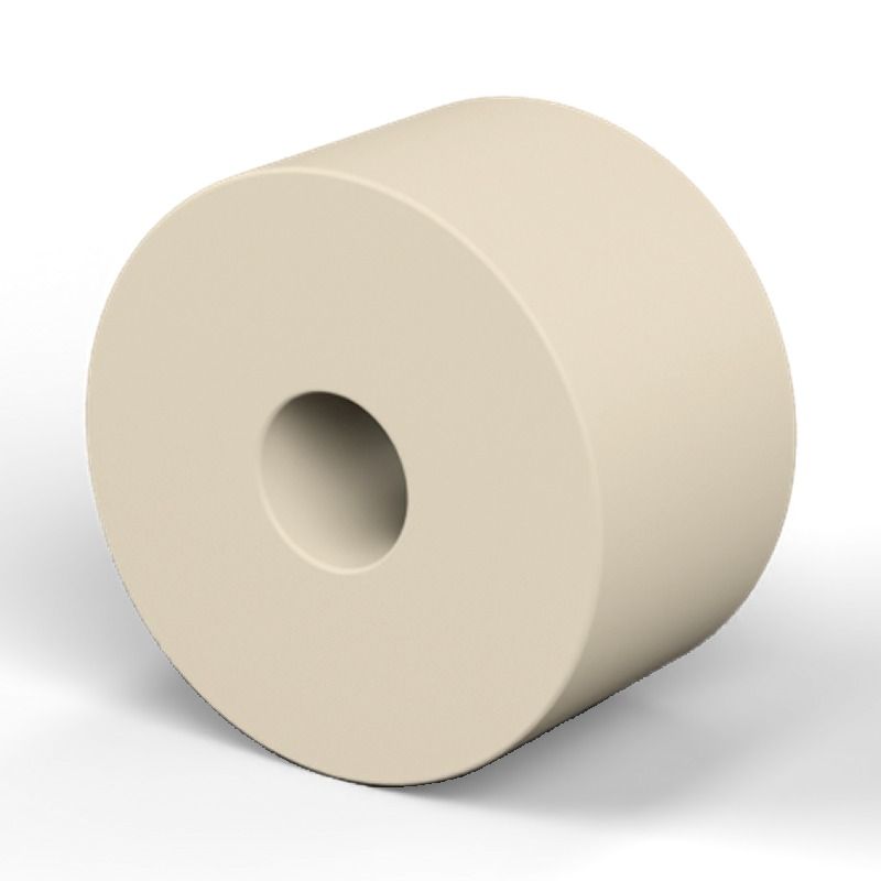 Entretoise lisse plastique polyacétal POM Ø3,4x12mm pour vis M3