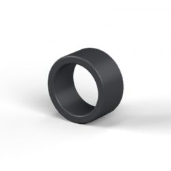Entretoise lisse plastique polyamide renforcé Ø3x4mm pour vis M2,5