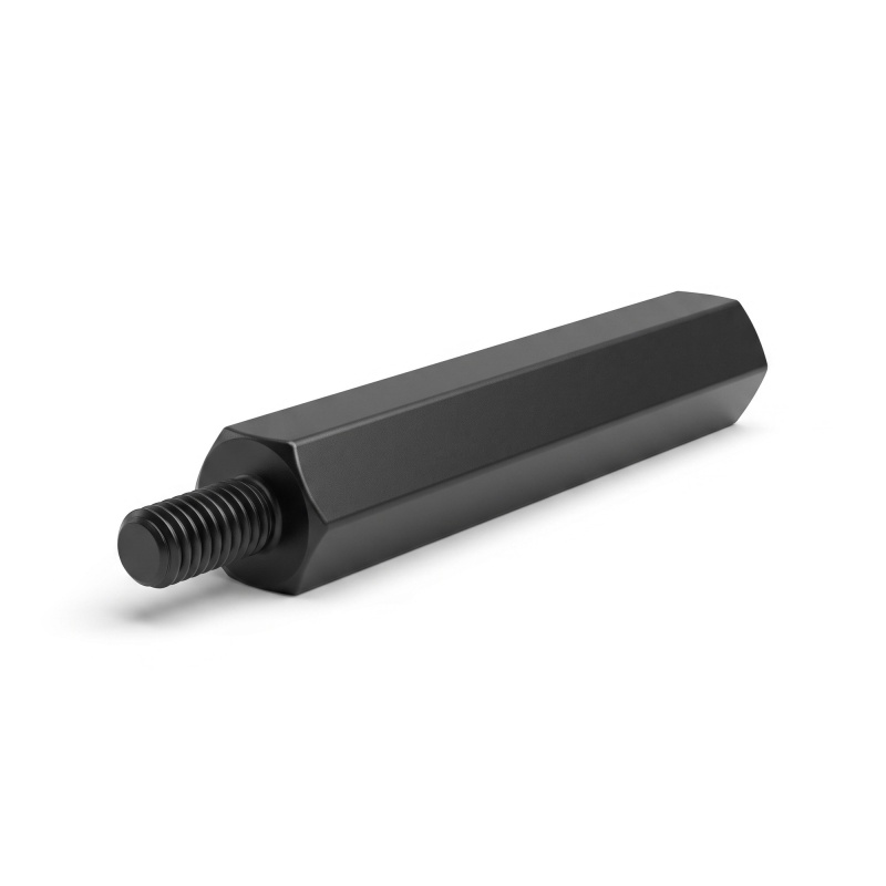 Hexagonal male/female threaded spacer plastic polyamide PA6.6 M3 / M4 - 8 mm across flats